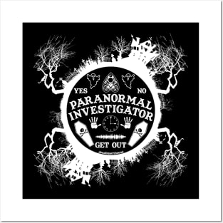 Paranormal Investigator Posters and Art